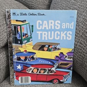 Cars and Trucks 1976 A Little Golden Book
